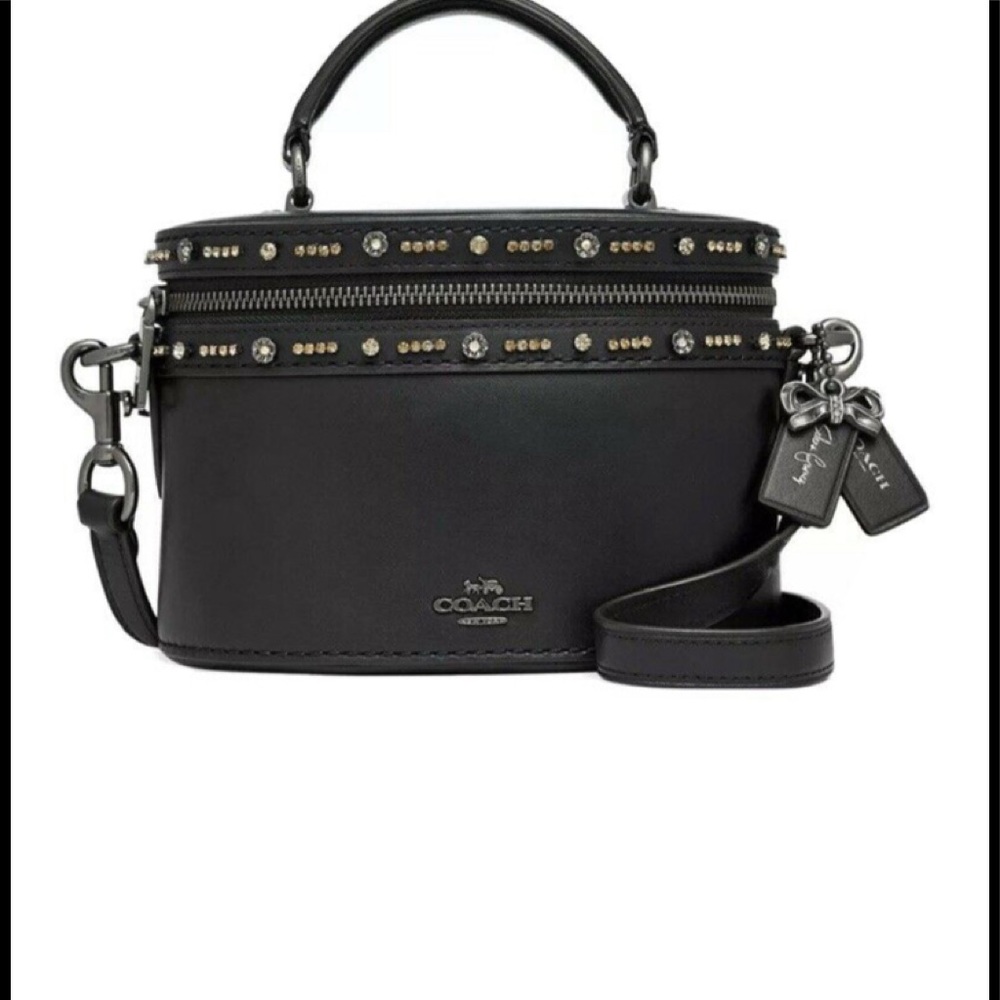 Black Coach Selena Trail Bag